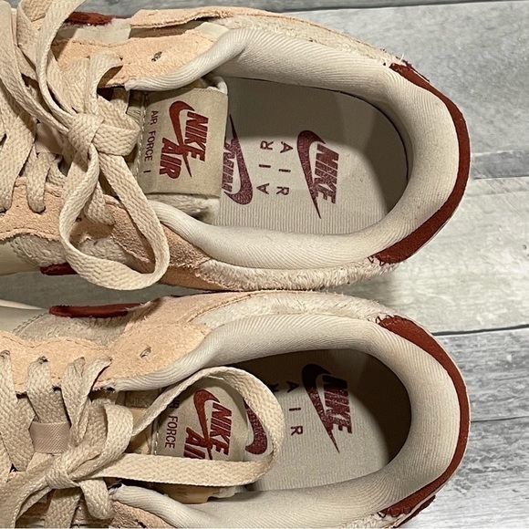 NIKE WOMEN'S AIR FORCE 1 SHADOW SNEAKERS SHOES ( STYLE - DZ4705-200 )SZ - 7.5 - Picture 10 of 15